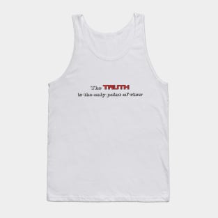 The TRUTH is the only point of view (Red) Tank Top